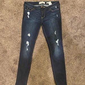 hollister low rise jegging